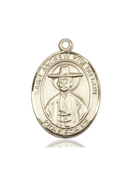 14kt Gold St. Andrew Kim Taegon Medal
