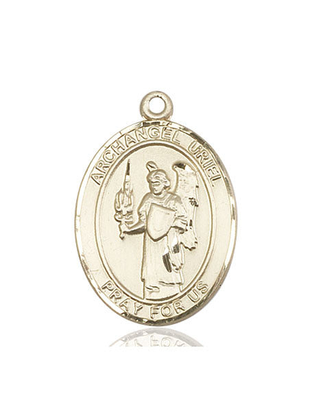 14kt Gold St. Uriel Medal