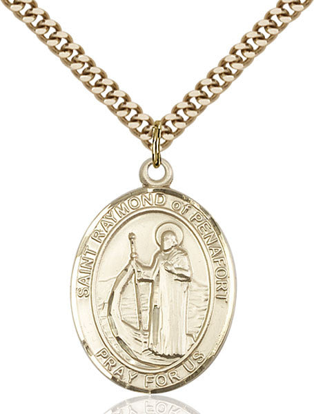 Gold Filled St. Raymond of Penafort Pendant