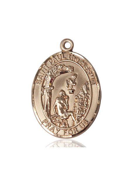 14kt Gold Paul the Hermit Medal