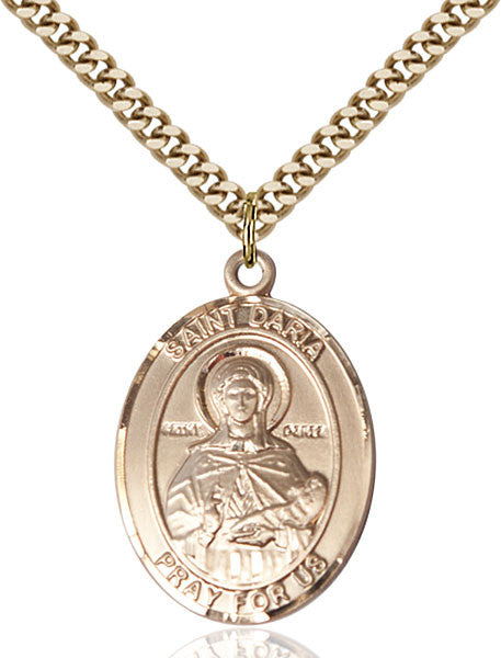 Gold Filled St. Daria Pendant
