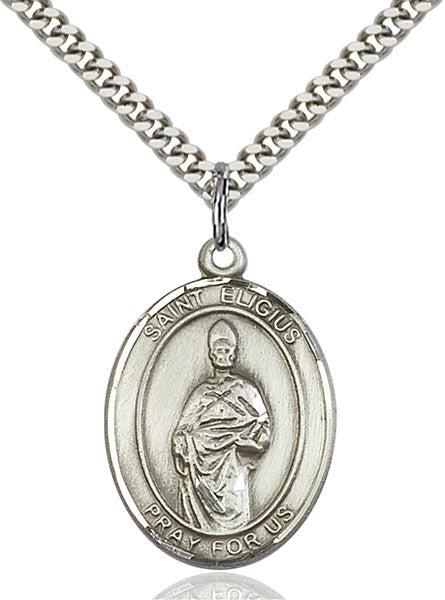 Colgante San Eligio en Plata de Ley