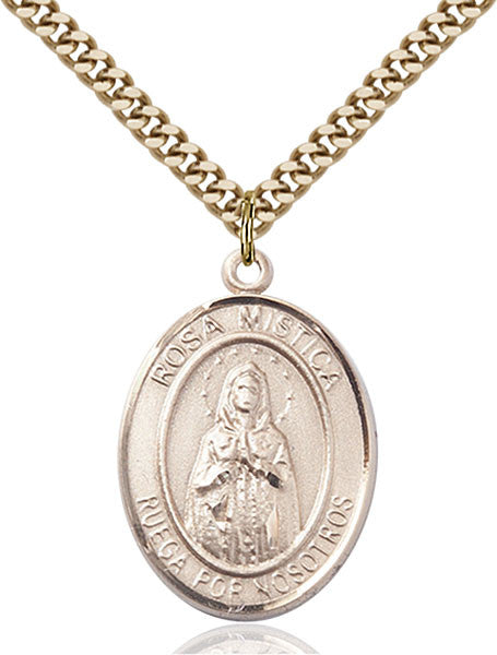 Gold Filled O/L ROSA MYSTICA Pendant