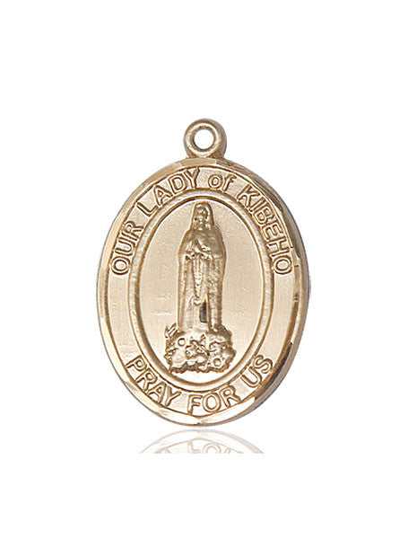 14kt Gold O/L of Kibeho Medal