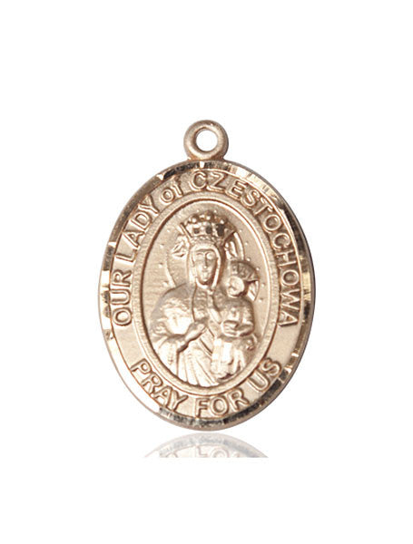 14kt Gold O/L of Czestochowa Medal