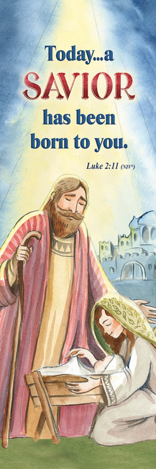Christmas Nativity (Luke 2:11-12, NIV) [Bookmark]