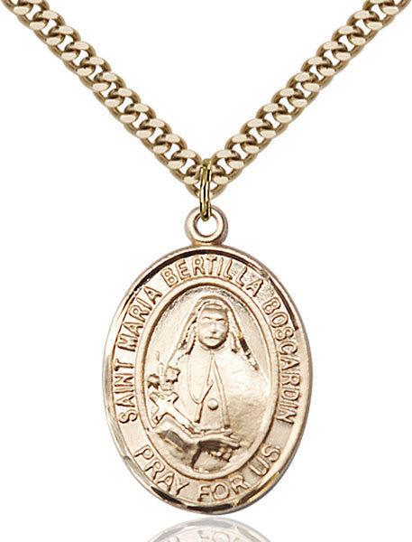 Gold Filled St. Maria Bertilla Boscardin Pendant