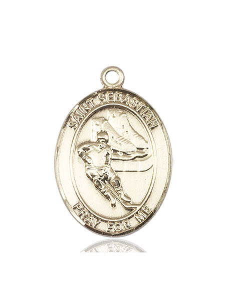 Medalla San Sebastián / Hockey Oro 14kt