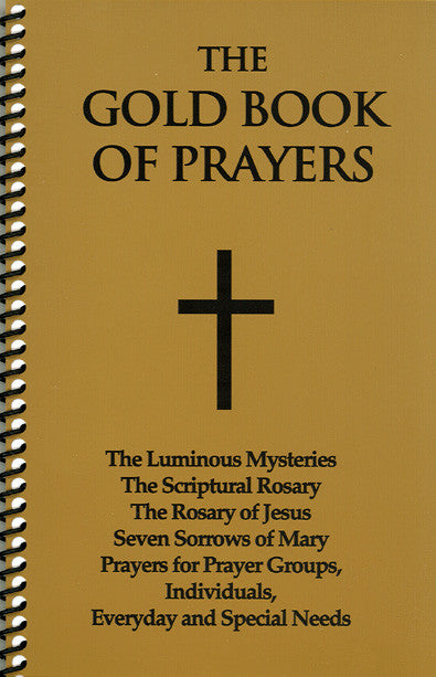 Gold Book of Prayers Spiral Bound