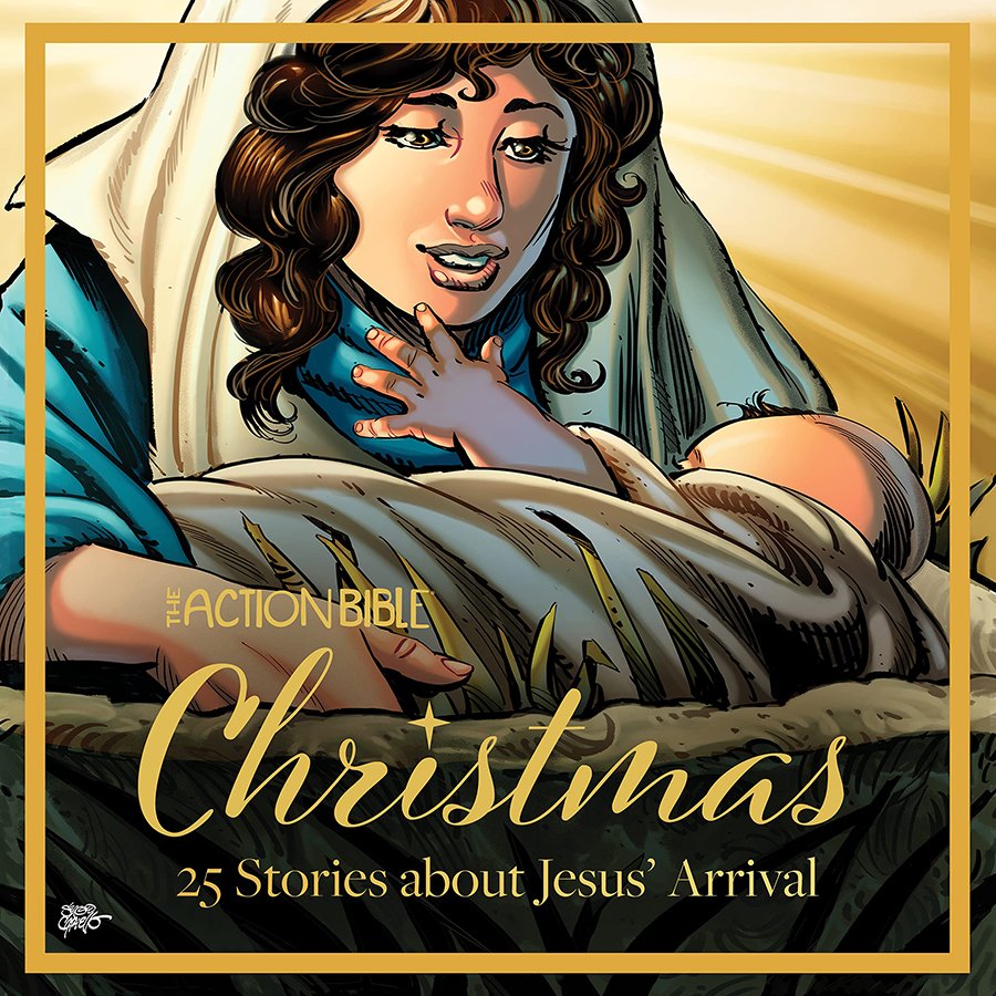 The Action Bible Christmas: 25 Stories about Jesus' Arrival (Action Bible)