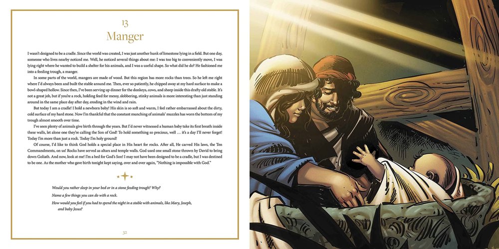 The Action Bible Christmas: 25 Stories about Jesus' Arrival (Action Bible)