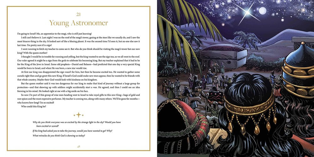The Action Bible Christmas: 25 Stories about Jesus' Arrival (Action Bible)