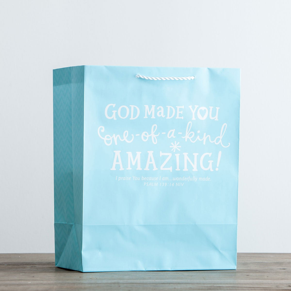 God Made You Amazing - Bolsa de regalo azul [grande]