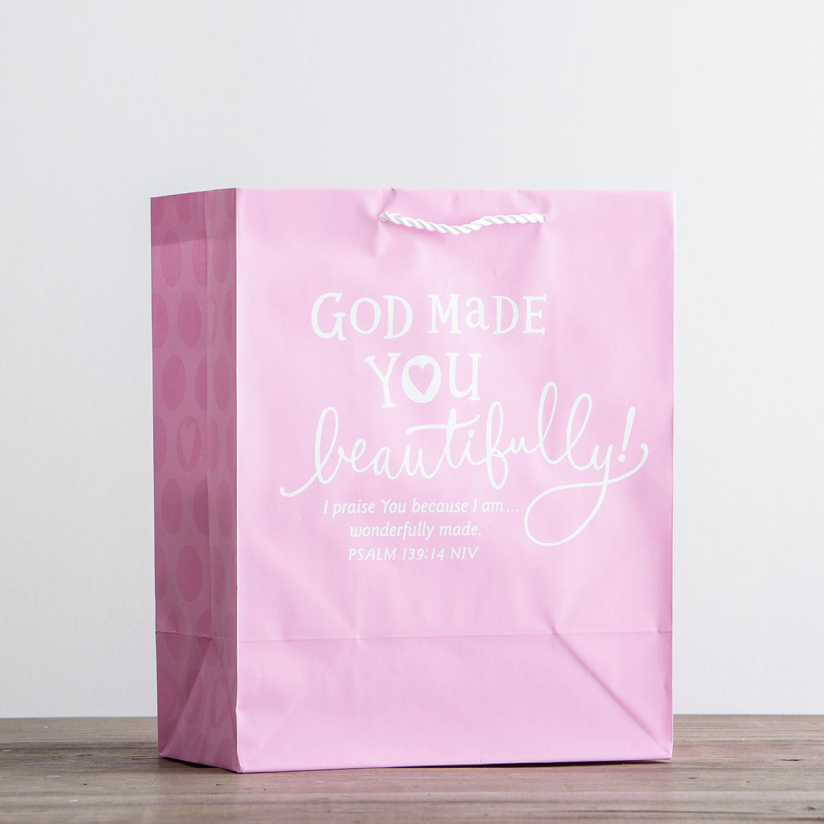 God Made You Amazing - Bolsa de regalo rosa [grande]