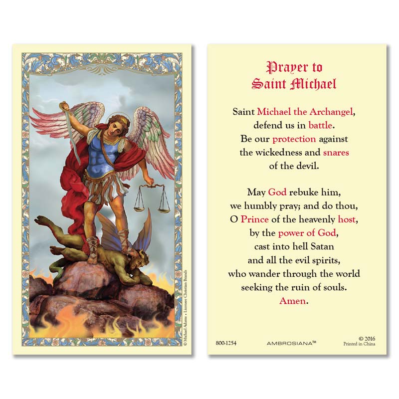 Prayer to St. Michael