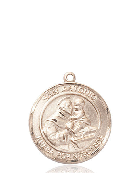 Medalla San Antonio Oro 14kt
