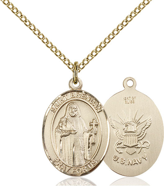 San Brendan el Navegante bañado en oro / Navy Penda