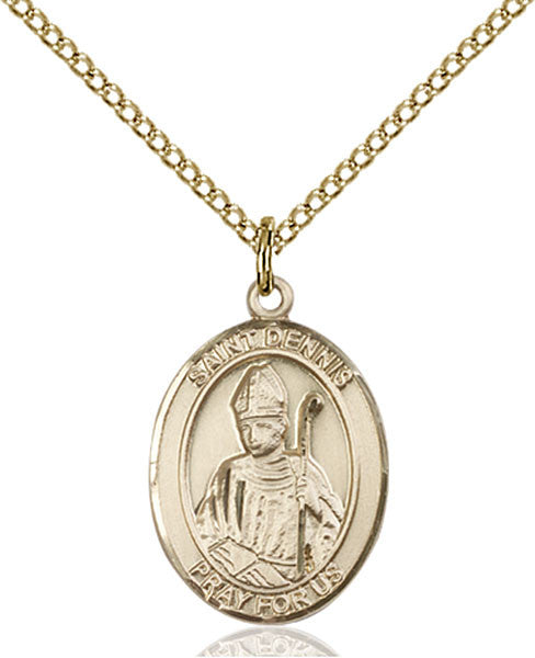 Gold Filled St. Dennis Pendant