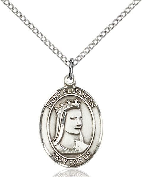 Colgante de Plata de Ley de Santa Isabel de Hungría