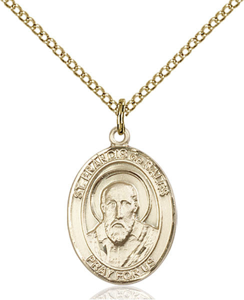 Gold Filled St. Francis De Sales Pendant