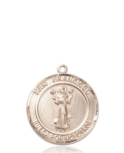 14kt Gold San Francis Medal