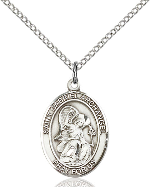 Colgante San Gabriel Arcángel en Plata de Ley