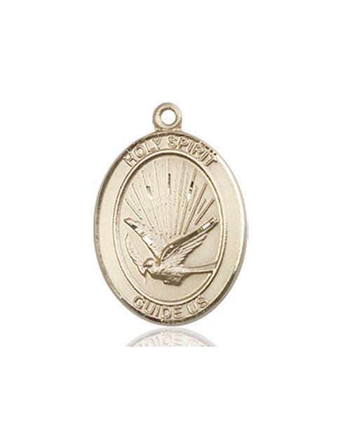 14kt Gold Holy Spirit Medal