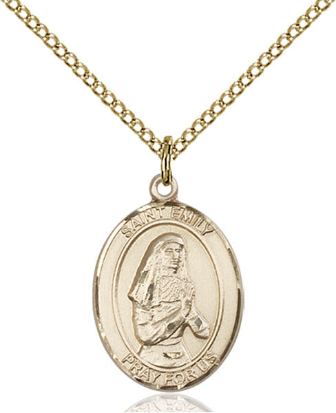 Gold Filled St. Emily De Vialar Pendant