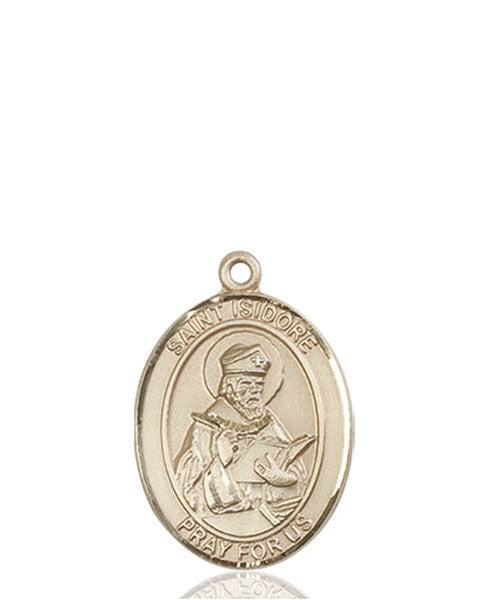 Medalla San Isidoro de Sevilla Oro 14kt