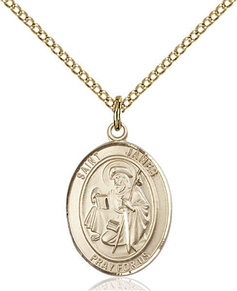 Gold Filled St. James the Greater Pendant