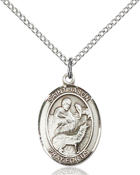 Colgante San Jasón de Plata de Ley