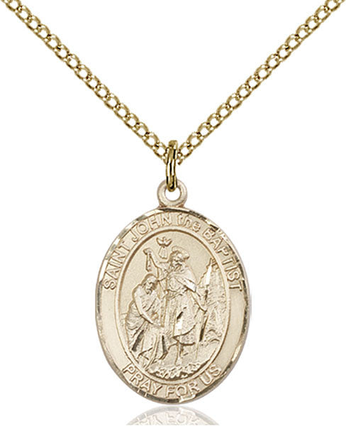 Gold Filled St. John the Baptist Pendant
