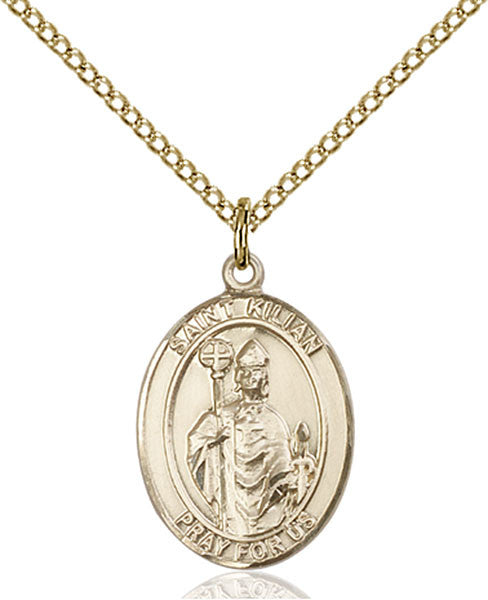 Gold Filled St. Kilian Pendant