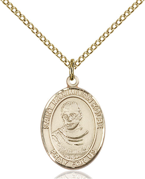 Gold Filled St. Maximilian Kolbe Pendant