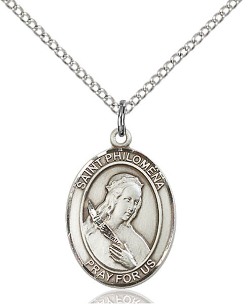 Sterling Silver St. Philomena