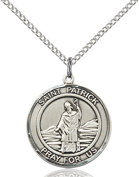 Sterling Silver St. Patrick Pendant