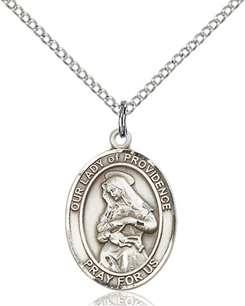 Sterling Silver O/L of Providence Pendant