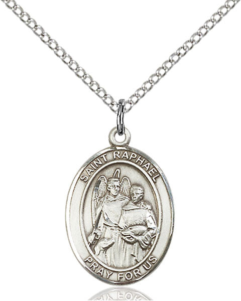 Sterling Silver or Silver Filled St. Raphael the Archangel