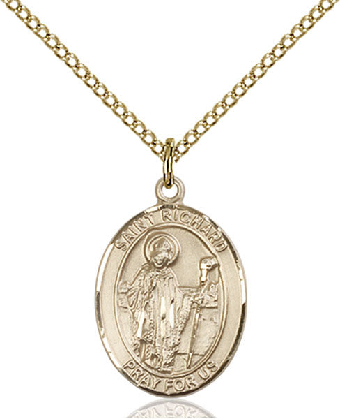 Gold Filled St. Richard Pendant