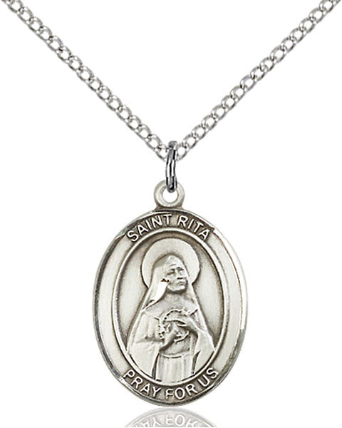 Sterling Silver St. Rita of Cascia