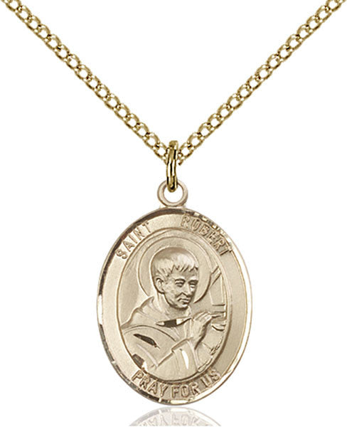 Gold Filled St. Robert Bellarmine Pendant