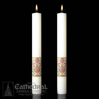 Complementing Altar Candles Investiture