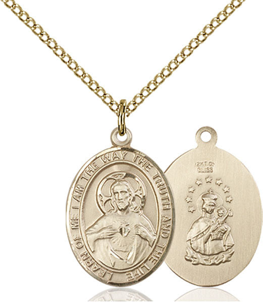 Gold Filled Scapular Pendant