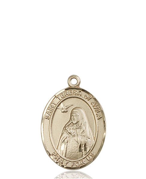 14kt Gold St. Teresa of Avila Medal