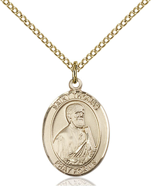 Gold Filled St. Thomas the Apostle Pendant