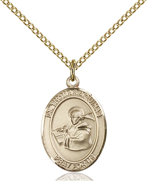 Gold Filled St. Thomas Aquinas Pendant