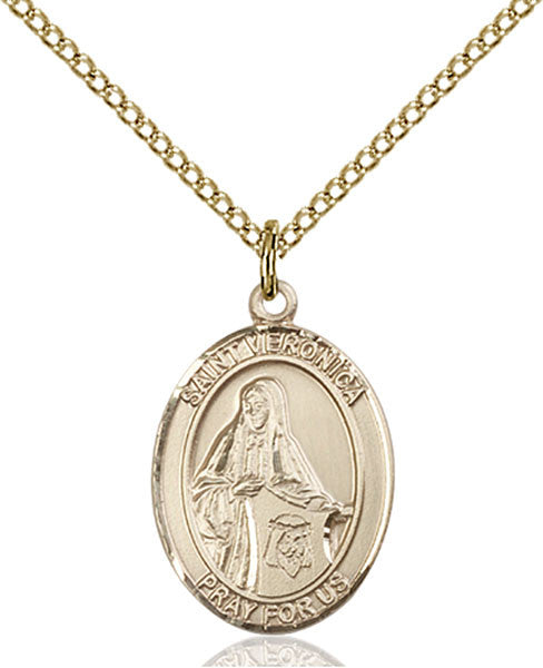 Gold Filled St. Veronica Pendant