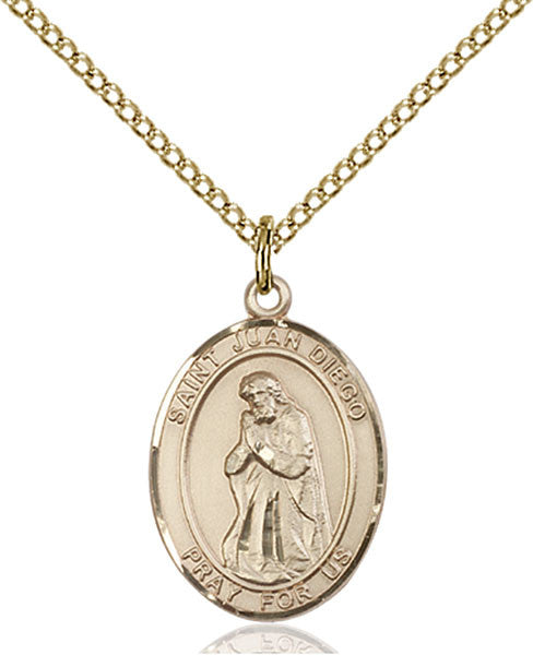 Gold Filled St. Juan Diego Pendant