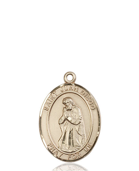 Medalla San Juan Diego Oro 14kt