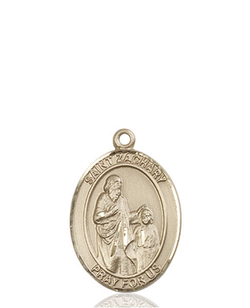 14kt Gold St. Zachary Medal